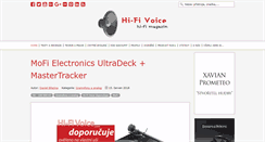 Desktop Screenshot of hifi-voice.com