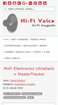 Mobile Screenshot of hifi-voice.com